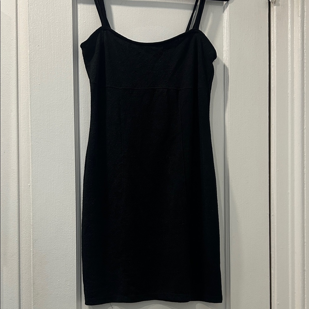 Ambiance Elegant Black Strapless Dress
